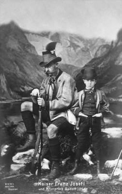 Kaiser Franz Joseph I und Kronprinz Rudolf, © Austrian Archives