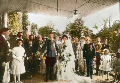 Die Hochzeit Erzherzog Carl Franz Josephs mit Zita, © IMAGNO/Öst. Volkshochschularchiv