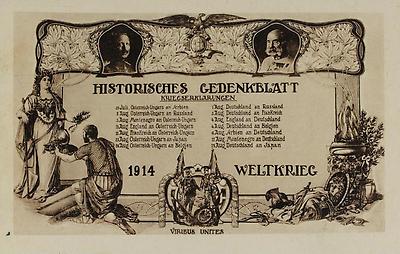Bildpostkarte. Erster Weltkrieg, © IMAGNO/Archiv Jontes