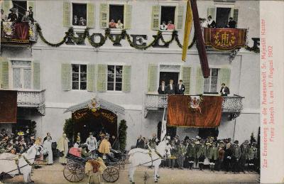 Besuch von Kaiser Franz Joseph, © IMAGNO/Austrian Archives