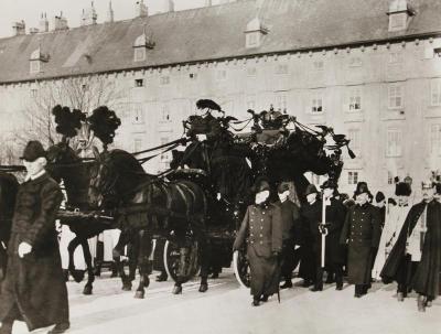 Begräbnis Kaiser Franz Josephs I., © IMAGNO/Sammlung Hubmann