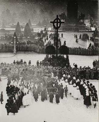 Begräbnis Kaiser Franz Josephs I., © IMAGNO/Sammlung Hubmann