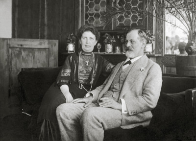 Sigmund Freud und Martha Freud, © IMAGNO/Sigm.Freud Priv.Stiftung