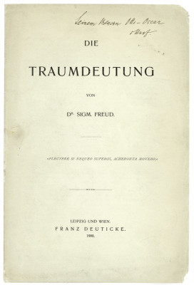 Die Traumdeutung, © IMAGNO/Sigm.Freud Priv.Stiftung