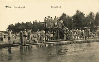 Herrenbad Gänsehäufel in Wien