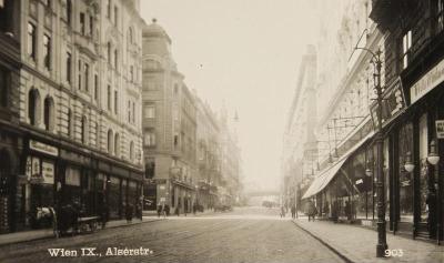 Alserstraße Richtung Gürtel, © IMAGNO/Sammlung Hubmann