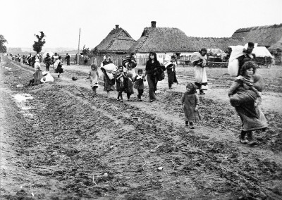 Russland: Juden fliehen vor der zaristischen Armee, © IMAGNO/Austrian Archives