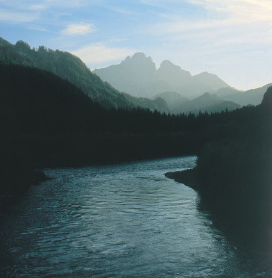 Die Enns im Gesäuse zwischen Admont und Hieflau, © IMAGNO/Gerhard Trumler