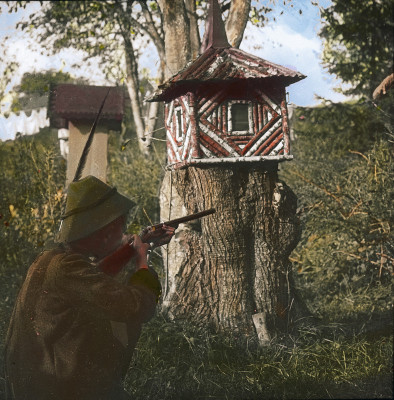 Jäger im Wald, © IMAGNO/Öst. Volkshochschularchiv