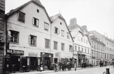 Alte Gettohäuser in der Tandelmarktgasse, © IMAGNO/Austrian Archives