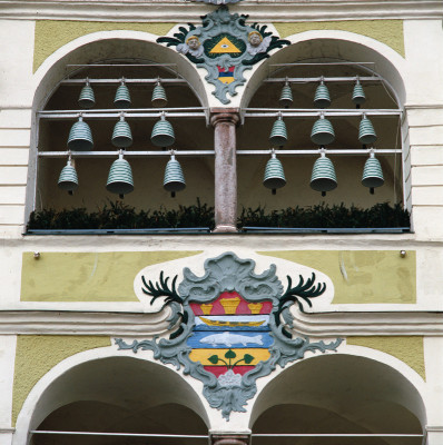 Glockenspiel auf dem Gmundner Rathaus, © IMAGNO/Austrian Archives