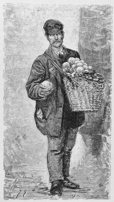 Orangen verkaufender junger Gottscheer in Wien, © IMAGNO/Austrian Archives