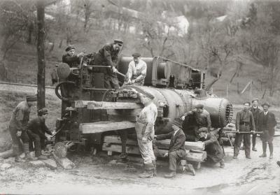 Eisenbahnunglück in Grünbach, © IMAGNO/Archiv Lunzer