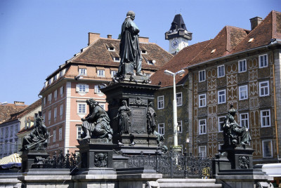 Der Hauptplatz von Graz, © IMAGNO/Alliance for Nature