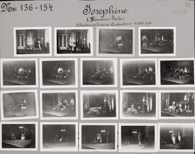 Szenenfolge aus 'Josephine', © IMAGNO/Österreichisches Theatermuseum