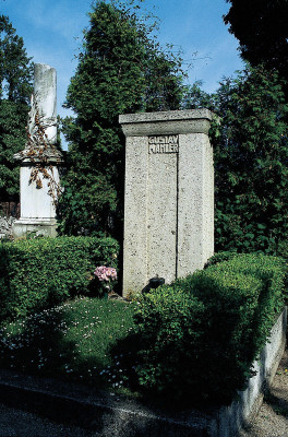 Grabstein von Gustav Mahler, © IMAGNO/Dagmar Landova