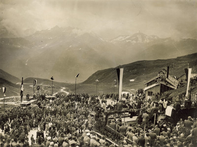 Feierliche Eröffnung der Großglockner-Hochalpenstraße, © IMAGNO/Austrian Archives