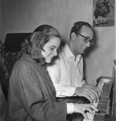 Friedrich Gulda und Paola Loew, © IMAGNO/Barbara Pflaum