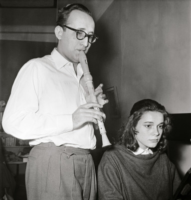 Friedrich Gulda und Paola Loew, © IMAGNO/Barbara Pflaum