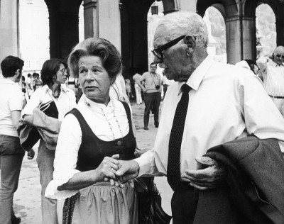 Attila Hörbiger und Ehefrau Paula Wessely, © IMAGNO/Archiv Hajek