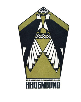 Katalog-Illustration von Josef Urban für den Hagenbund, © IMAGNO/Austrian Archives