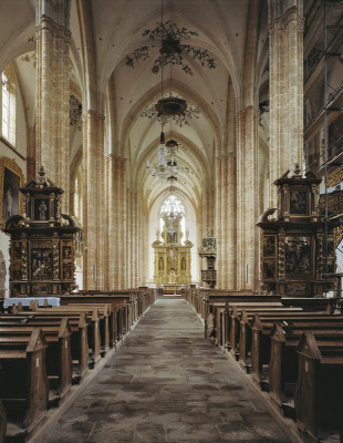 Einblick in die Kirche von Stift Neuberg, © IMAGNO/Gerhard Trumler