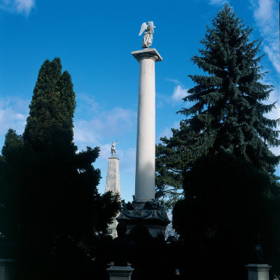 Siegessäule im Schlosspark Kleinwetzdorf, © IMAGNO/Gerhard Trumler