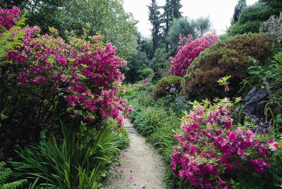 Weg im Garten von André Heller in Gardone, © IMAGNO/Franz Hubmann