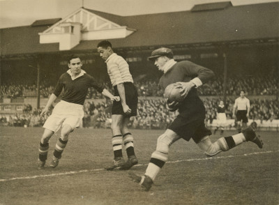 Rudolf Hiden beim Fussball, © IMAGNO/Austrian Archives