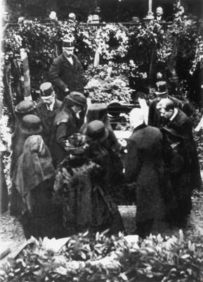 Begräbnis Klimt, © IMAGNO/Austrian Archives