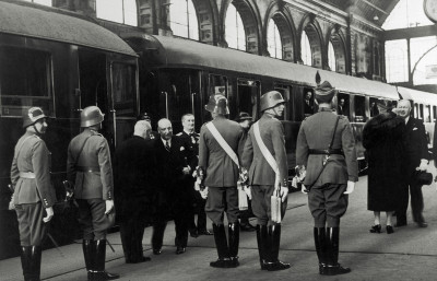 Wilhelm Miklas in Budapest, © IMAGNO/Austrian Archives