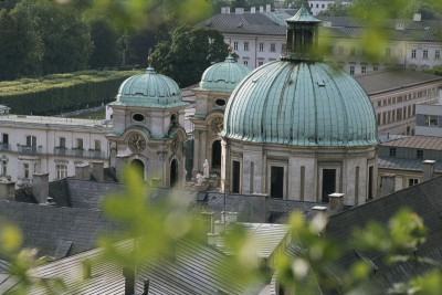 Dreifaltigkeitskirche in Salzburg, © IMAGNO/Franz Hubmann