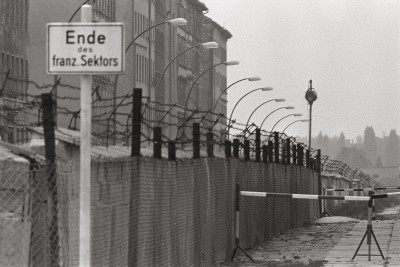 An der Berliner Mauer, © IMAGNO/Franz Hubmann
