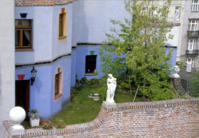 Hundertwasser-Haus in Wien, © IMAGNO/Dagmar Landova