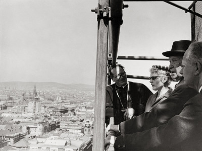 Konrad Adenauer in Wien, © IMAGNO/ÖNB/Harry Weber