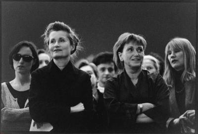 Elfriede Jelinek und Valie Export, © IMAGNO/Didi Sattmann