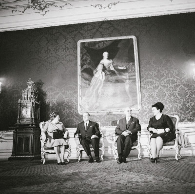 Franz Jonas und Josip Tito in der Wiener Hofburg, © IMAGNO/Barbara Pflaum