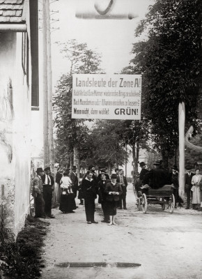 Plakat für für die Volksabstimmung in Südkärnten, © IMAGNO/ÖNB