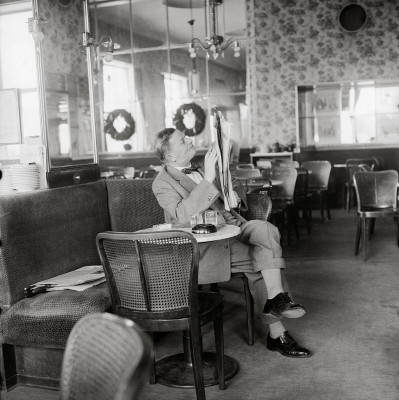 Mann im Kaffeehaus, © IMAGNO/Barbara Pflaum