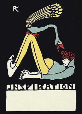 Wiener Werkstätte Postkarte Inspiration, © IMAGNO/Austrian Archives