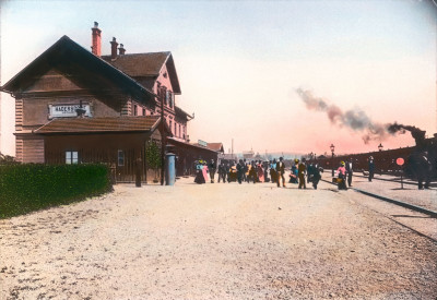 Bahnhof in Hadersdorf am Kamp, © IMAGNO/Öst. Volkshochschularchiv