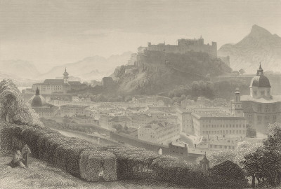 Stadtansicht von Salzburg, © IMAGNO/Austrian Archives