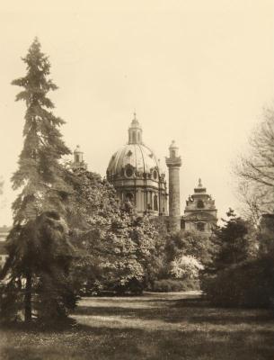 Blick auf die Karlskirche, © IMAGNO/Sammlung Hubmann