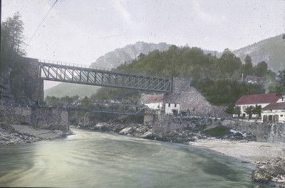 Die Eisenbahnbrücke in Kastenreith, © IMAGNO/Öst. Volkshochschularchiv