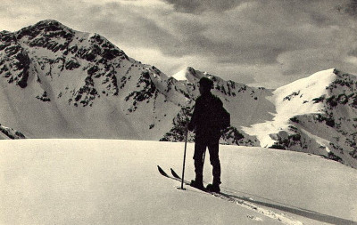 Skifahrer in den Kitzbüheler Bergen, © IMAGNO/Austrian Archives (S)