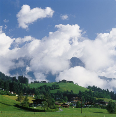 Blick auf den Wilden Kaiser, © IMAGNO/Gerhard Trumler