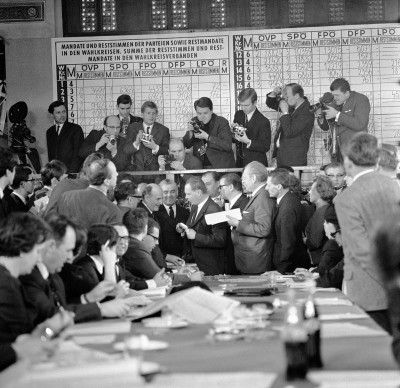 Nationalratswahl 1966, © IMAGNO/Barbara Pflaum
