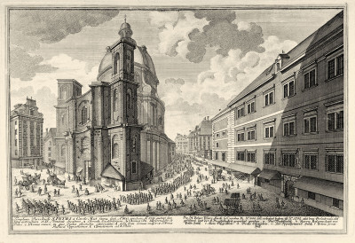 Wien: Peterskirche beim Graben, © IMAGNO/Austrian Archives