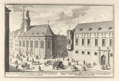 Wien: Kirche und Closter zu St. Nicolas, © IMAGNO/Austrian Archives