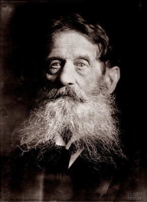 Porträtphotographie von Gustav Kokoschka, © IMAGNO/Austrian Archives